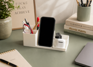 Desk Organizer with Mobile Stand