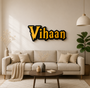 Magic Theme Wall Name boards