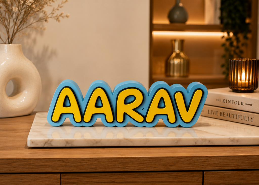 Cartoon Style Personalized Name boards