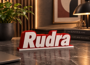 Customize desk sign